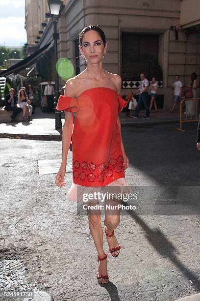 Model Eugenia Silva attends delivery models Lifestyle Awards Top 10 awards on June 16, 2015 in Madrid, Spain.