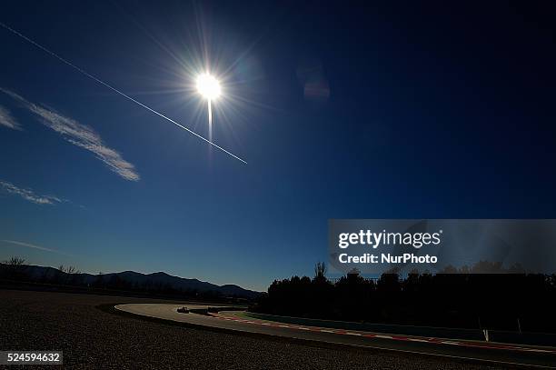 The British pilot, Lewis Hamilton, has been completed the best time, of the season day, during the seventh day of Formula One Test Days ,in Barcelona...