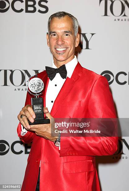 Jerry Mitchell at the press room for the 67th Annual Tony Awards held in New York City on June 9, 2013