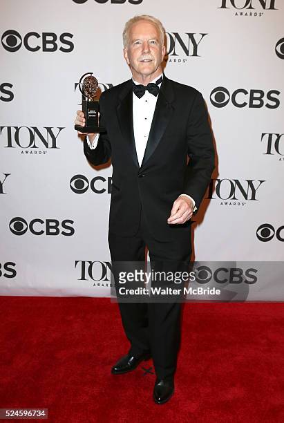 John Lee Beatty at the press room for the 67th Annual Tony Awards held in New York City on June 9, 2013