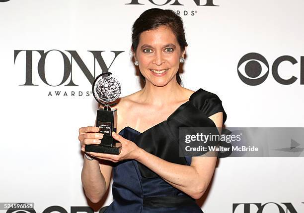 Diane Paulus at the press room for the 67th Annual Tony Awards held in New York City on June 9, 2013