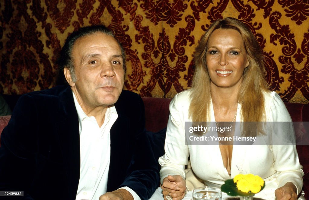 Jake and Vicky LaMotta are photographed December 1, 1980 in New York