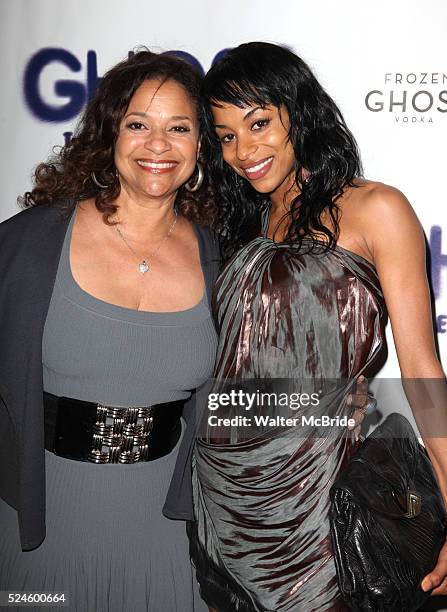 Debbie Allen & daughter Vivian Nixon attending the Broadway Opening Night Performance of 'GHOST' a the Lunt-Fontanne Theater on 4/23/2012 in New York...