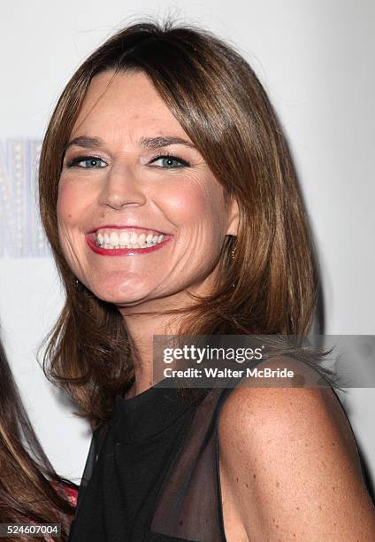 Savannah Guthrie attending the Broadway Opening Night Performance After Party for 'Scandalous The Musical' at the Neil Simon Theatre in New York City...