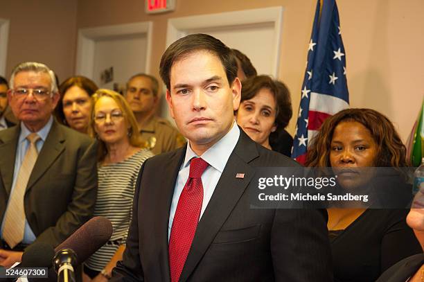 Senator Marco Rubio and other congressional people addressed the decision by President Barack Obama to change the Unites States Cuba policy. The...