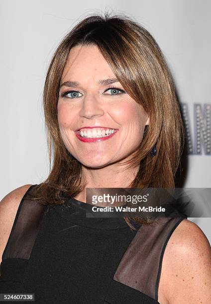 Savannah Guthrie attending the Broadway Opening Night Performance After Party for 'Scandalous The Musical' at the Neil Simon Theatre in New York City...