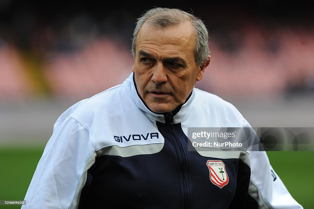 SSC Napoli and Carpi - Serie A