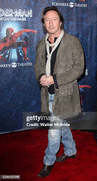 Julian Lennon attending the Opening Night Performance of 'Spider-Man Turn Off The Dark' at the Foxwoods Theatre in New York City.