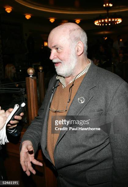 Director Anthony Page attends the opening night of "Who's Afraid of Virginia Woolf" after party at Bond 45 March 20, 2005 in New York City.