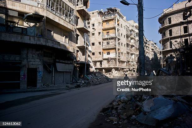 Daily Life in Aleppo, Syria. Once Syria's economic hub, Aleppo has been ravaged by fighting that began there in mid-2012 and the city is now divided...