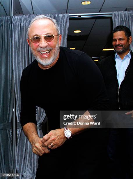 Emilio Estefan appears to discuss "On Your Feet" during the AOL BUILD Series at AOL Studios In New York on April 26, 2016 in New York City.