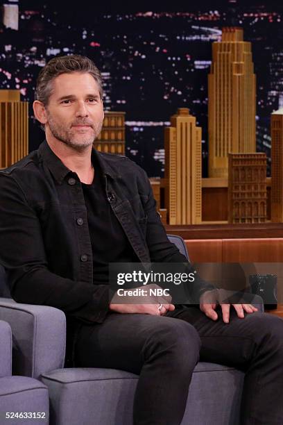 Episode 0458 -- Pictured: Actor Eric Bana on April 26, 2016 --