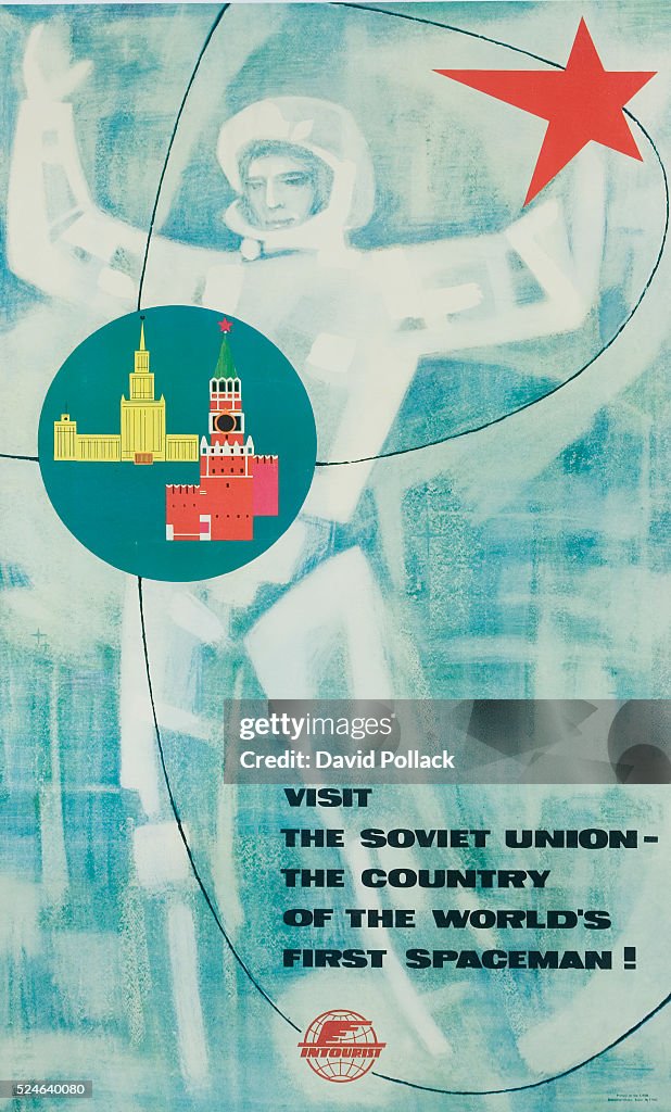 Visit the Soviet Union Poster
