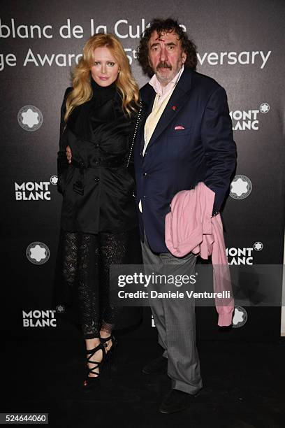 Monty Shadow attends Montblanc Arts Patronage Award 25th Anniversary - Gala Diner at Palazzo Polignac on April 26, 2016 in Venice, .