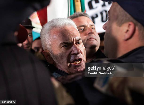 On February 19 in Sofia, Volen Siderov, Bulgarian MP and chairman of the nationalist party ��??"Attack" clashed with the police and insisted the...