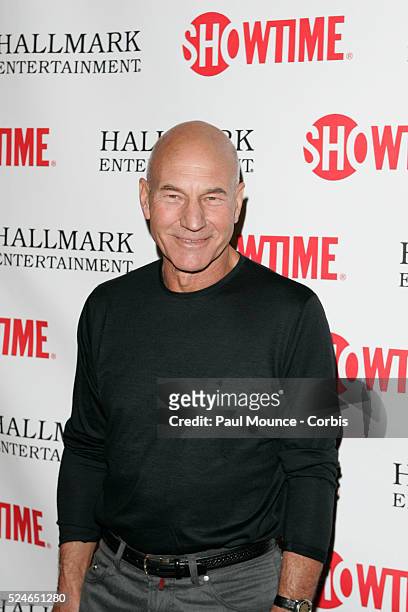 Actor Patrick Stewart arrives at the world premiere of the Showtime Original Picture "The Lion In Winter." The cable TV movie tells the story of...