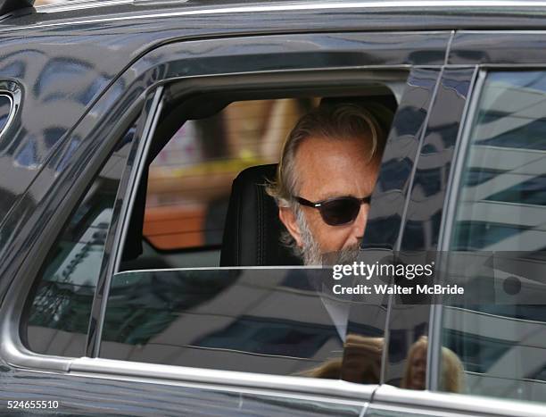 Kevin Costner arrives at the 'Black and White' premiere during the 2014 Toronto International Film Festival at Roy Thomson Hall on September 6, 2014...