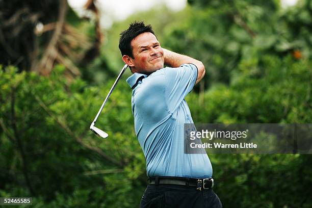 Neil Cheetham of England during the third round of the South African Airways Open at Durban Country Club on January 22, 2005 in Durban, South Africa.