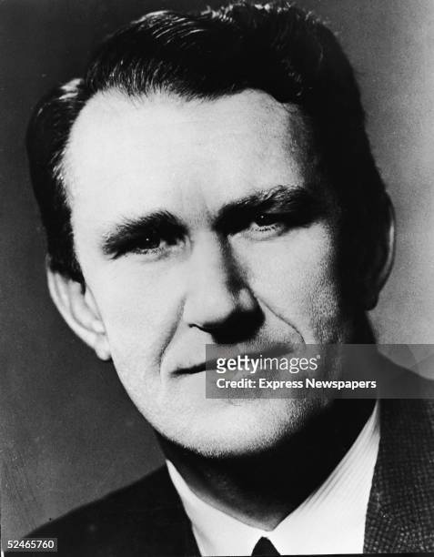 Portrait of Australian Defence Minister and future Liberal Party Prime Minsiter Malcolm Fraser around the time he announced the formation of ANZUK...