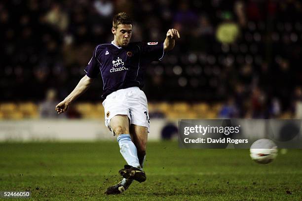 Rob Edwards of Wolverhampton Wanderers in action during the Coca-Cola Championship match between Derby County and Wolverhampton Wanderers at Pride...