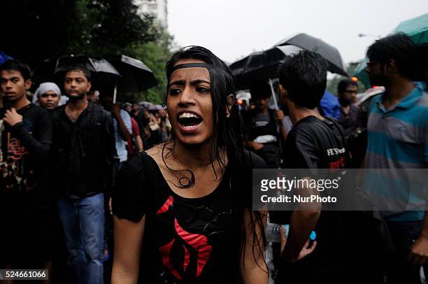 Rain drenched Kolkata witnessed a massive rally by students and teachers of Jadavpur University and other colleges and universities in and around...
