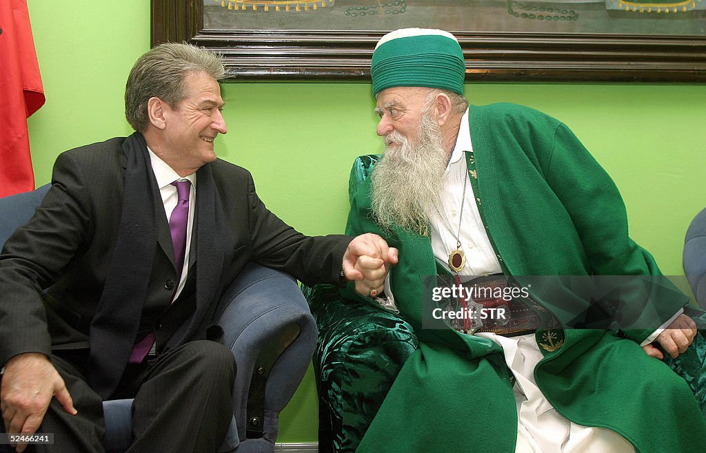 Former Albanian President and current op