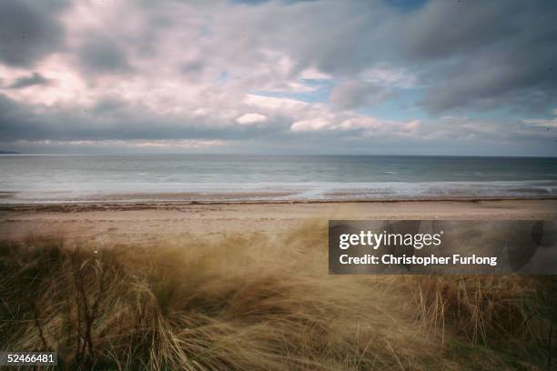 General view of the beaches in Prestwick, Scotland, 22 March 2005. A survey conducted by Beachwatch in September of last year, monitored 46 beaches...