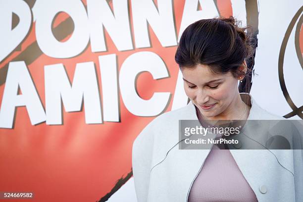 Actress Laetitia Casta attends "A Woman Friend" photocall in Rome - Cinema Moderno The Space