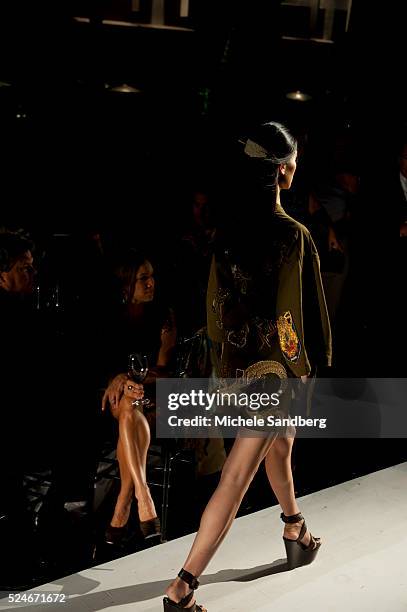 November 10, 2012 EMILIO PUCCI SPRING 2013 FASHION SHOW. Buoniconti Fund To Cure Paralysis - Emilio Pucci Spring Fashion 2013 Event. Special...