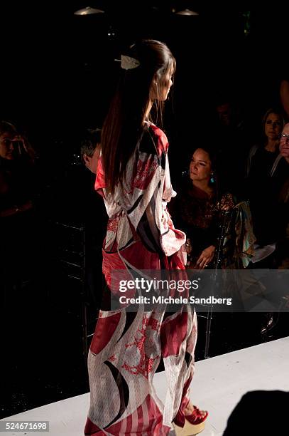 November 10, 2012 EMILIO PUCCI SPRING 2013 FASHION SHOW. Buoniconti Fund To Cure Paralysis - Emilio Pucci Spring Fashion 2013 Event. Special...