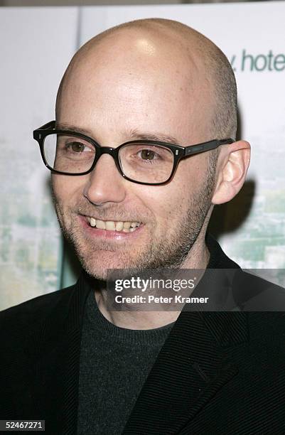 Musician Moby makes an appearance at Barnes and Noble to promote his new book "Teany Book and Hotel" which consists of recipes and anecdotes from his...