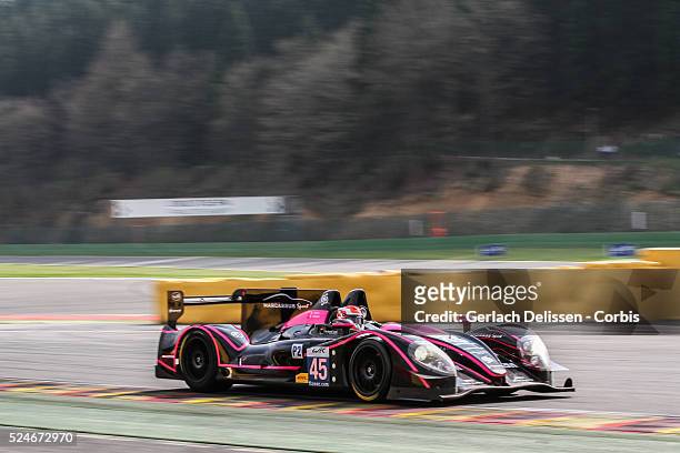 Class OAK Racing Morgan-Nissan of Jaccques Nicolet , Jean-Marc Merlin in action during Free Practice 2 at Round 2 of the FIA World Endurance...