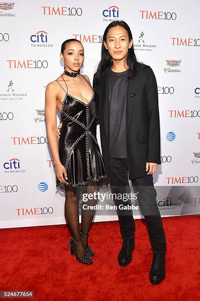Tinashe and designer Alexander Wang attend 2016 Time 100 Gala, Time's Most Influential People In The World at Jazz At Lincoln Center at the Times...