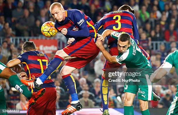 Jeremiah Mathieu Jeremy Mathieu Fc Barcelona Photos and Premium High Res Pictures ...