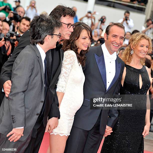 Jean Dujardin at the premiere of "Les Bien-Aimes" Premiere and Closing Ceremony Arrivals during the 64th Cannes International Film Festival.