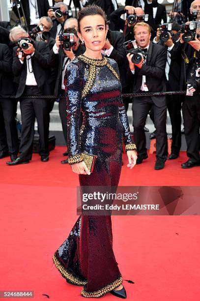 Elodie Bouchez at the premiere of "Les Bien-Aimes" Premiere and Closing Ceremony Arrivals during the 64th Cannes International Film Festival.