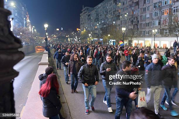 Protesters are back on the streets of the Romanian capital and other major cities again on Wednesday evening, as the club tragedy had &quot;affected...