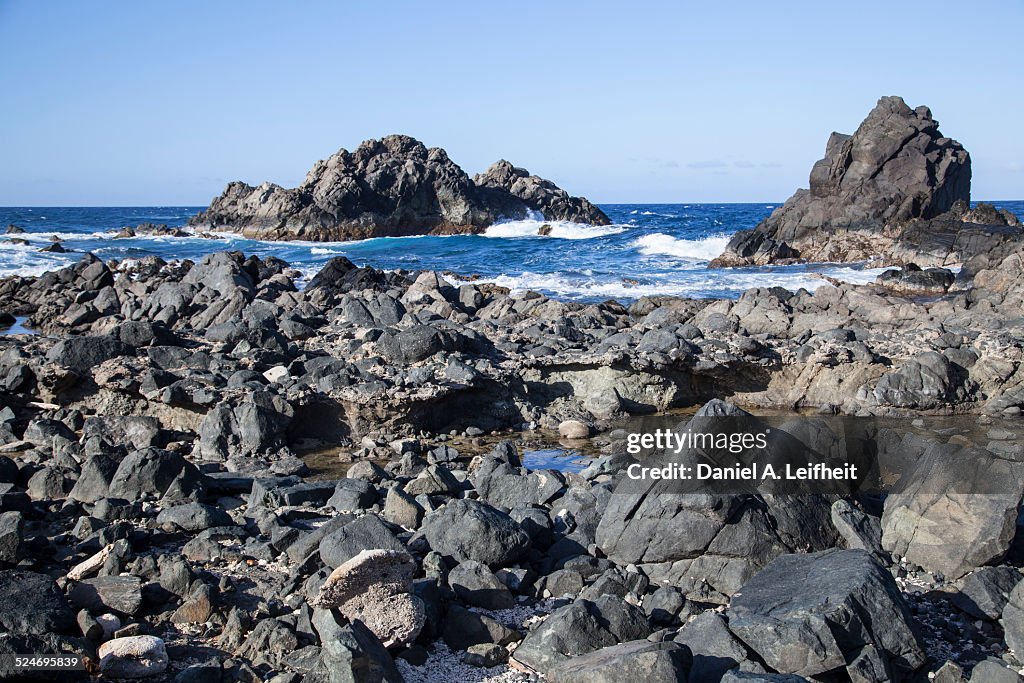 Rocky Caribbean coast