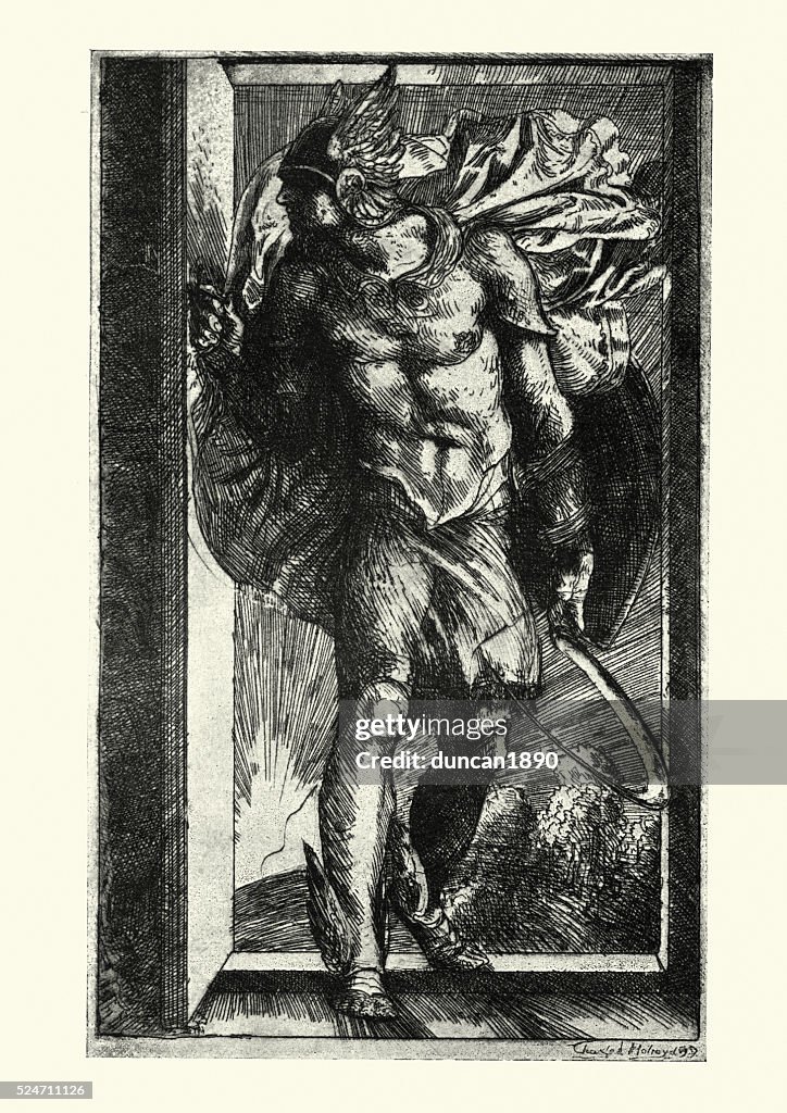 Ancient Greek Olympian God - Hermes