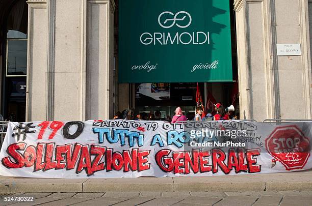 Citizens' committees and antagonists of the social centers are mobilizing to say no to evictions. ANCI protest outside of Milan and in front of...