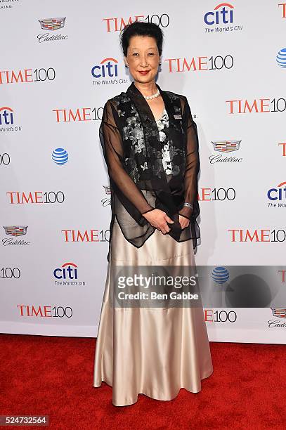 Dr. Shelley Hwang attends 2016 Time 100 Gala, Time's Most Influential People In The World at Jazz At Lincoln Center at the Times Warner Center on...