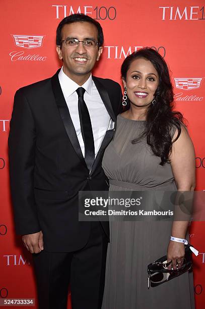 Raj Panjabi attends 2016 Time 100 Gala, Time's Most Influential People In The World at Jazz At Lincoln Center at the Times Warner Center on April 26,...