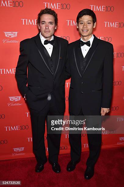 Marc Edwards attends 2016 Time 100 Gala, Time's Most Influential People In The World red carpet at Jazz At Lincoln Center at the Times Warner Center...