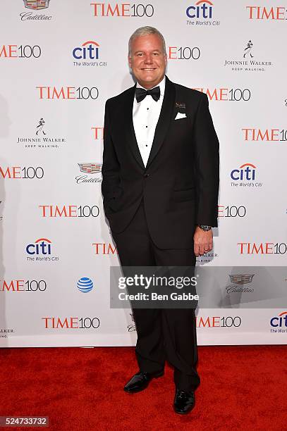 Lee Berger attends 2016 Time 100 Gala, Time's Most Influential People In The World at Jazz At Lincoln Center at the Times Warner Center on April 26,...