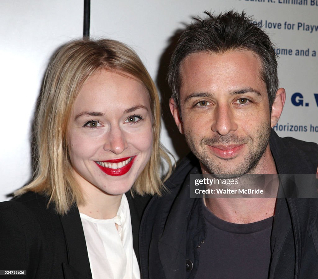 Sarah Goldberg and Jeremy Strong attending the Opening Night... News