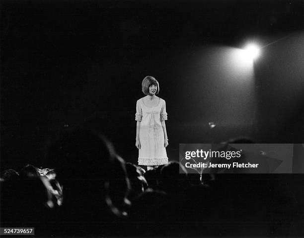 Cilla Black at the Mod Ball, Wembley Empire Pool, London,, United Kingdom, 1964.