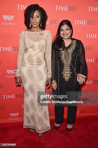 Founder of Safe Hands for Girls Jaha Dukureh attends 2016 Time 100 Gala, Time's Most Influential People In The World - Cocktails at Jazz At Lincoln...