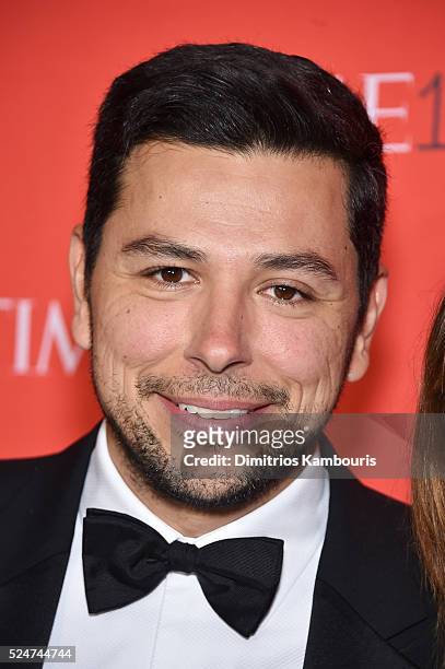 Journalist Ayman Mohyeldin attends 2016 Time 100 Gala, Time's Most Influential People In The World at Jazz At Lincoln Center at the Times Warner...
