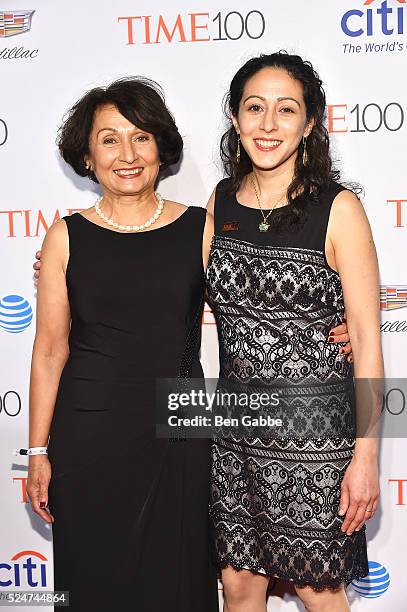 Fran Niakan and Developmental biologist Kathy Niakan attends 2016 Time 100 Gala, Time's Most Influential People In The World at Jazz At Lincoln...