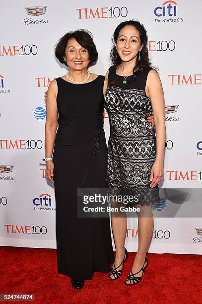 Fran Niakan and Developmental biologist Kathy Niakan attends 2016 Time 100 Gala, Time's Most Influential People In The World at Jazz At Lincoln...